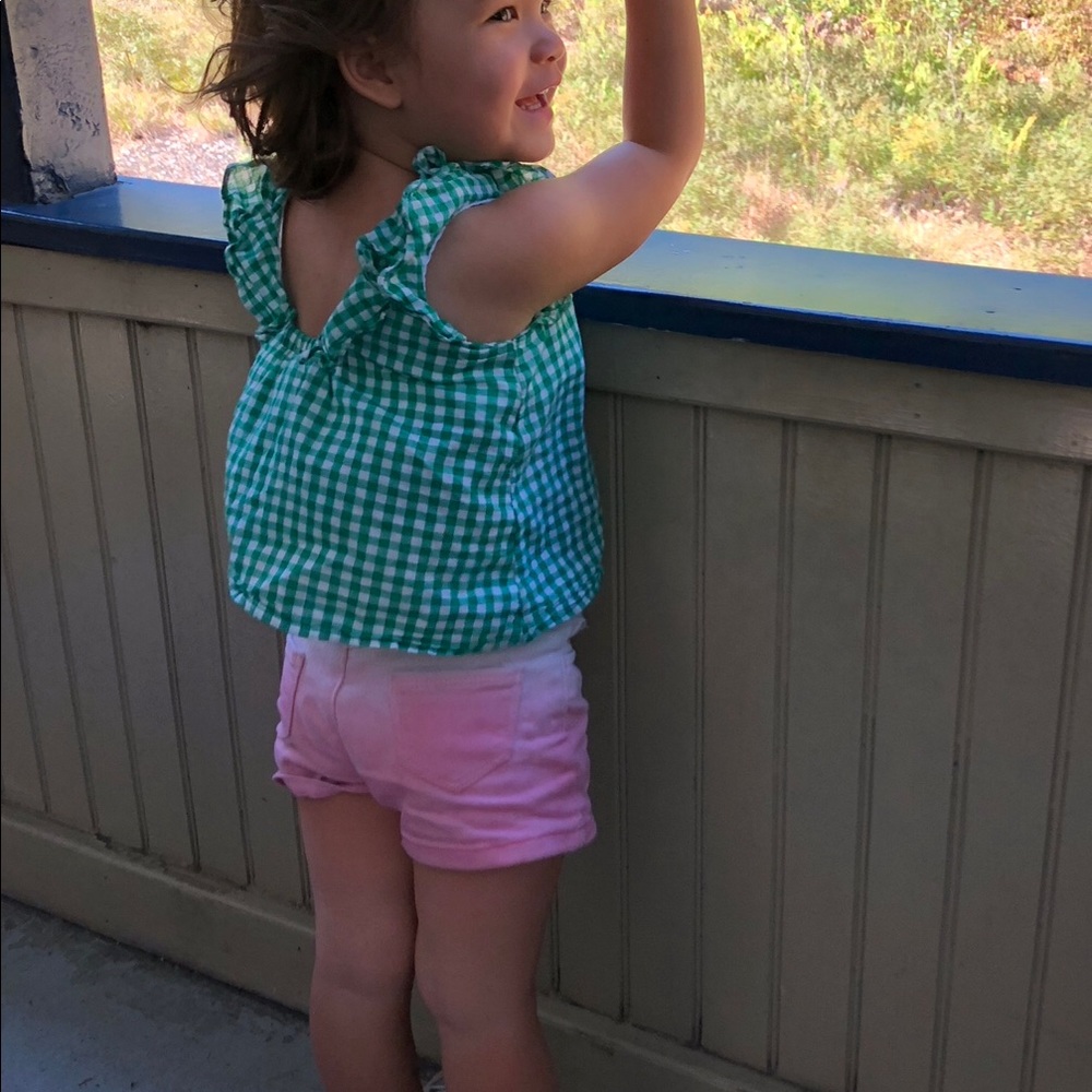 JCrew plaid shirt 2T